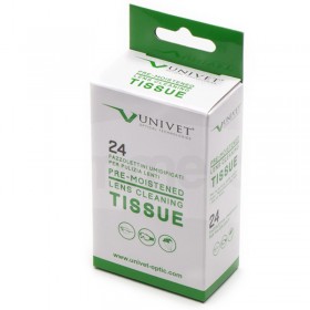 Salviette umidificate per pulizia occhiali e visiere