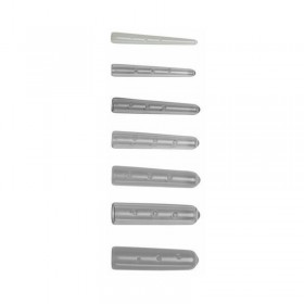 Copripunt ventilato, bianco, lunghezza 38,1 mm