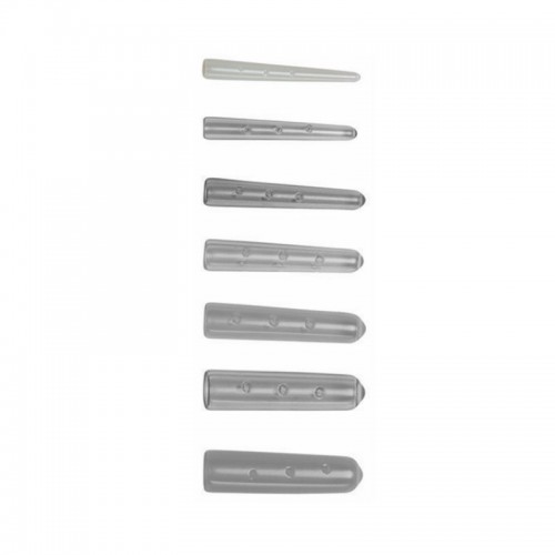 Copripunt ventilato, bianco, lunghezza 38,1 mm