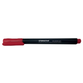 Pennarello autoclavabile colore rosso, punta 1 mm
