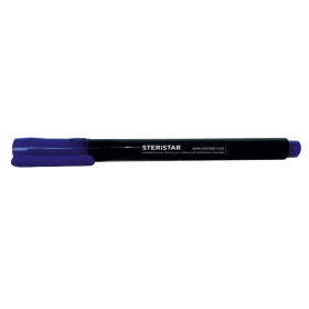 Pennarello autoclavabile colore blu, punta 1 mm