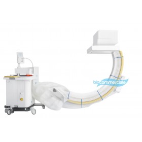 Copertura con clip mobile per arco a C sterile