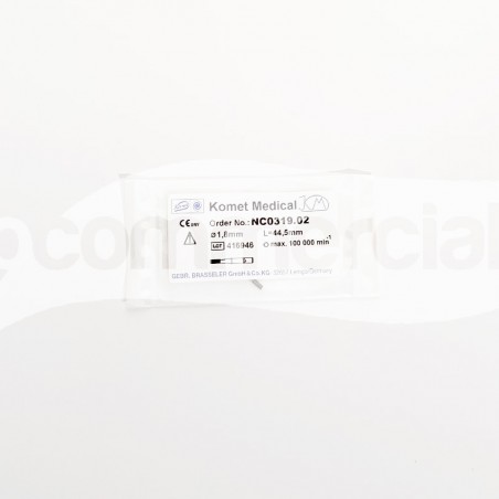 Fresa rotante cilindrica D1.8 T6 L44.5