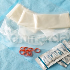 Kit coprisonda latex free 14x61 cm per sonde convex 2252