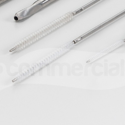 Spazzola pluriuso per cannulati extra rigida 7mm x 45 cm