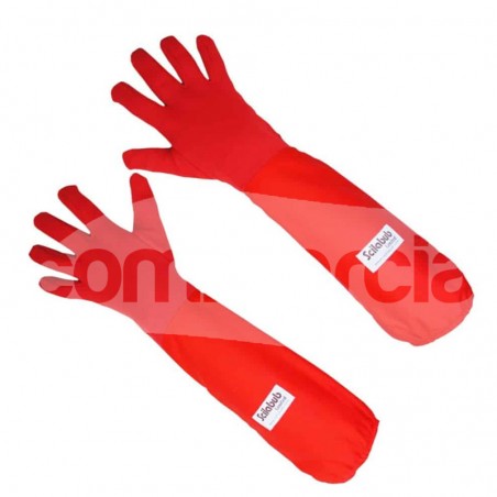 Guanti anticalore con manichetta 52 cm per autoclave Taglia M