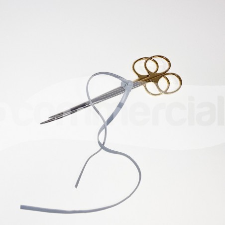 Laccio grigio 50 cm sterilizzabile