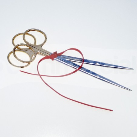 Laccio rosso 30 cm sterilizzabile
