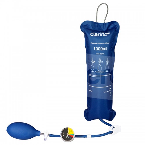 Premisacca pluriuso da 1000ml con manometro