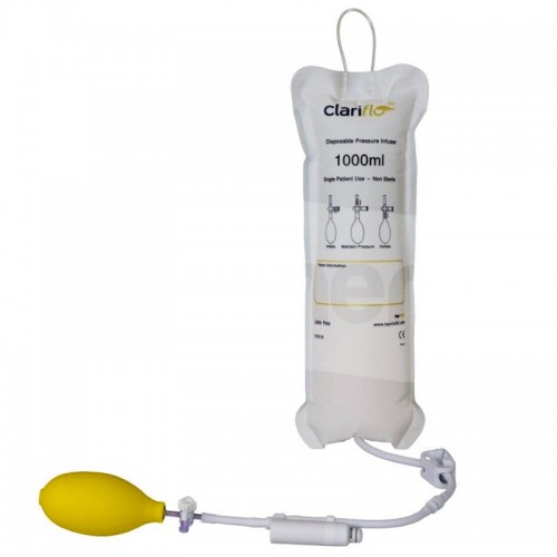 Premisacca da 1000ml mono paziente con pompetta manuale