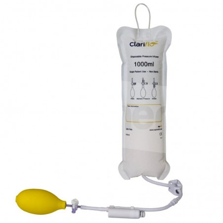 Premisacca da 1000ml mono paziente con pompetta manuale