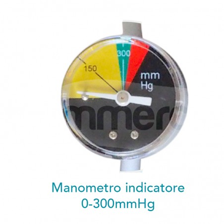 Premisacca pluriuso da 1000ml con manometro