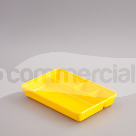 Vassoio in plastica con comparti autoclavabile CIT270