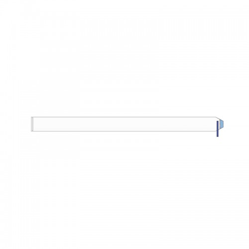 Copritelecamera con punta elastica blu 18x244cm