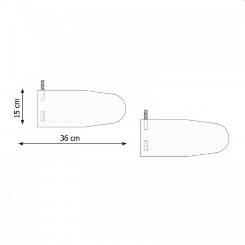 Copertura universale maniglia microscopio 15x36cm