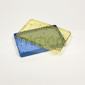 Vassoio con coperchio e tappeto in silicone