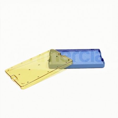 Vassoio con coperchio e tappeto in silicone