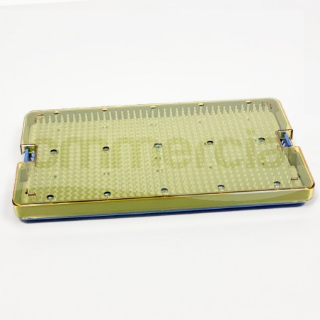 Vassoio con coperchio e tappeto in silicone