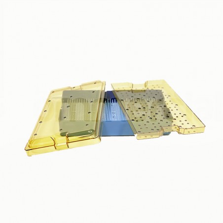 Vassoio con coperchio, inserto aggiuntivo e tappeto in silicone