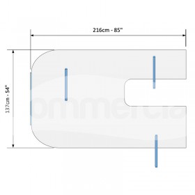 Copertura sterile per arco a C, OEC6800