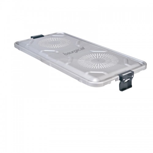 Coperchio container 1/1 unità colore grigio