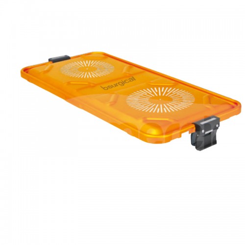 Coperchio container 1/1 unità colore giallo