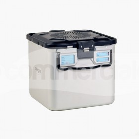 Container piccolo h260 mm con filtro colore nero