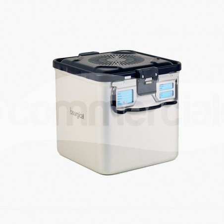 Container piccolo h260 mm con filtro colore nero