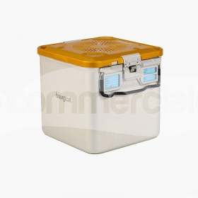 Container piccolo h260 mm con filtro colore giallo