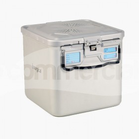 Container piccolo h260 mm con filtro colore grigio