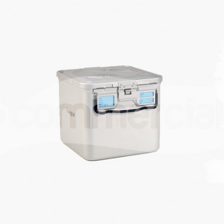 Container piccolo h260 mm con filtro colore grigio