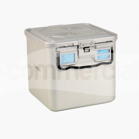 Container piccolo h260 mm con filtro colore grigio