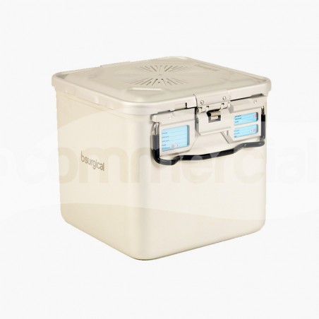Container piccolo h260 mm con filtro colore grigio
