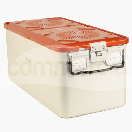 Container grande h260mm colore rosso