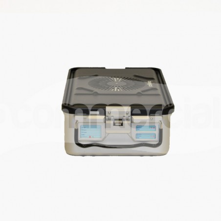 Container piccolo h135mm con filtro, colore nero