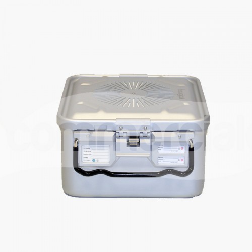 Container piccolo h150 mm con filtro colore grigio