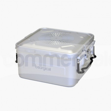 Container piccolo h150 mm con filtro colore grigio