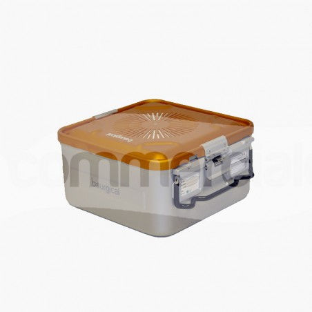 Container piccolo h150 mm con filtro colore giallo