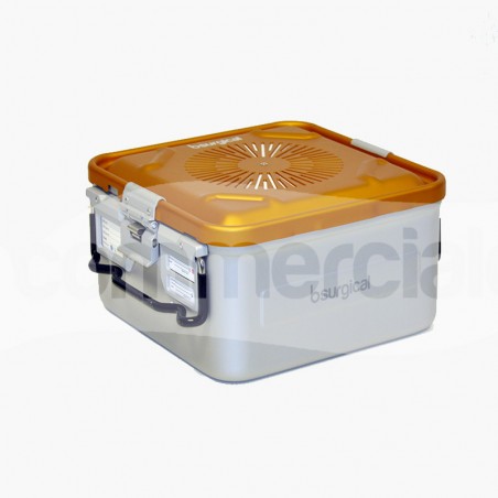 Container piccolo h150 mm con filtro colore giallo