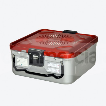 Container per sterilizzazione grande h135mm con filtro colore