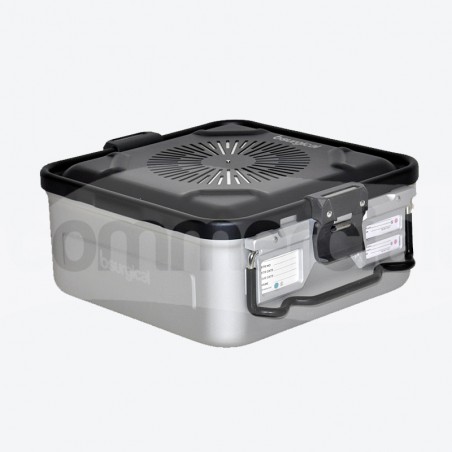 Container per sterilizzazione grande h135mm con filtro colore