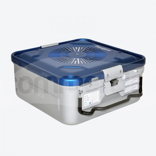 Container per sterilizzazione grande h135mm con filtro colore