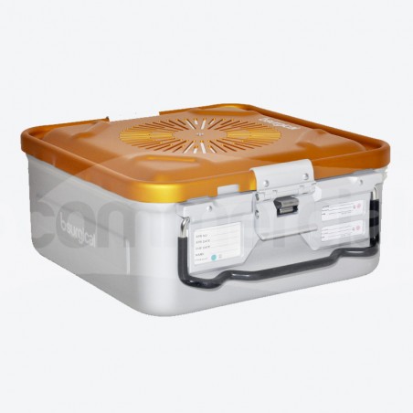 Container per sterilizzazione grande h135mm con filtro colore
