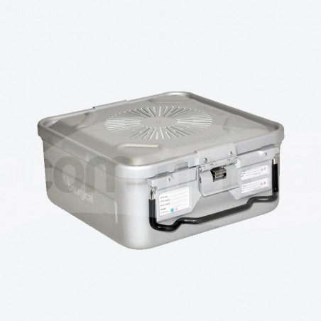Container per sterilizzazione grande h135mm con filtro colore