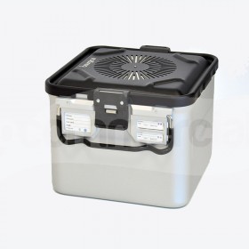 Container piccolo h200 mm con filtro colore nero