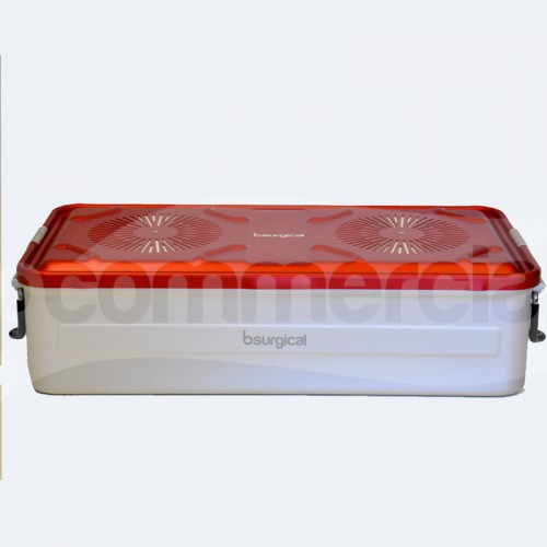 Container grande h150mm colore rosso