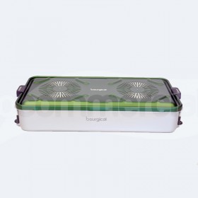 Container completo 1/1unità h100 colore verde 2