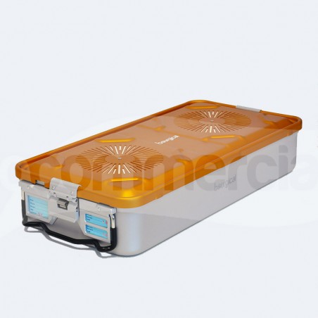 Container completo 1/1unità h100 colore giallo