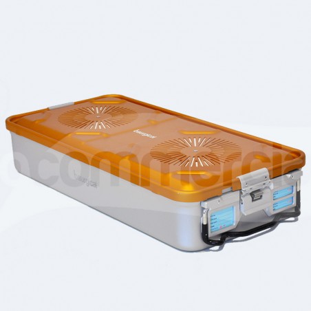 Container completo 1/1unità h100 colore giallo