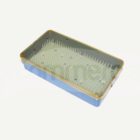 Vassoio con coperchio e tappeto in silicone